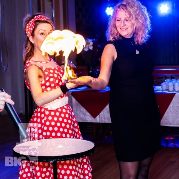 Анастасия Курилович BIG PARTY: uguns šovs / файер шоу