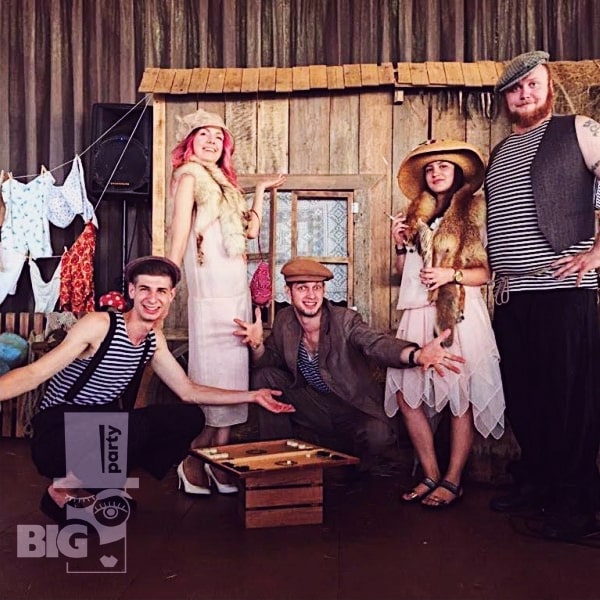 Анастасия Курилович BIG PARTY: Laika ceļojums: 1920, tematiskā ballīte Odesa / Путешествие во времени: 1920, тематическая вечеринка Одесса