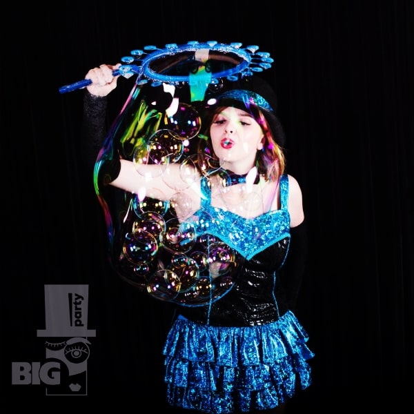 BIG PARTY: burbuļu šovs / шоу мыльных пузырей