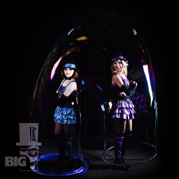 BIG PARTY: burbuļu šovs / шоу мыльных пузырей