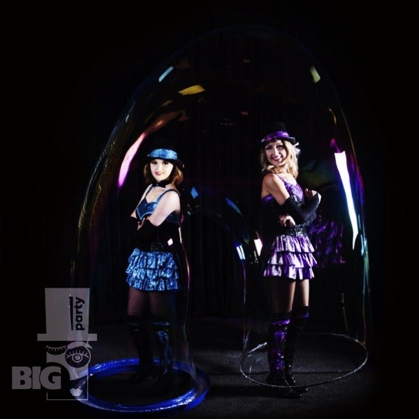 BIG PARTY: burbuļu šovs / шоу мыльных пузырей