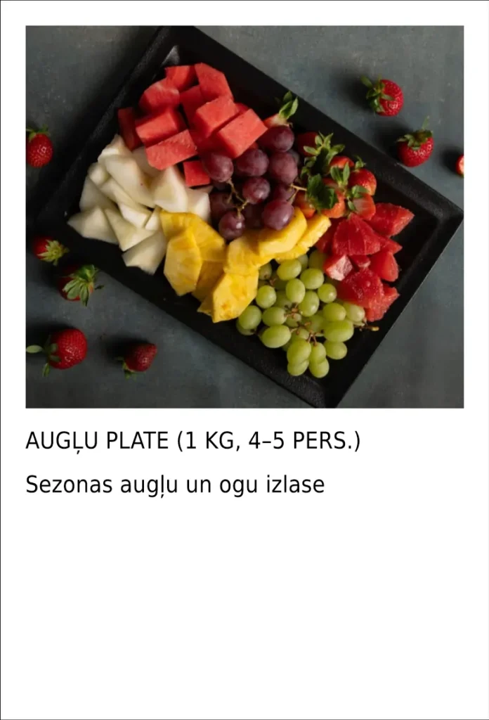 AUGĻU PLATE